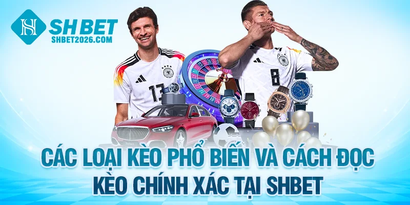 Các loại kèo phổ biến và cách đọc kèo chính xác tại SHBET