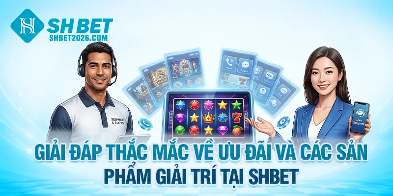 FAQ SHBET về ưu đãi và các sản phẩm giải trí tại SHBET