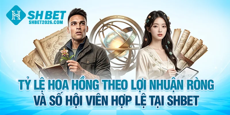 Tỷ lệ hoa hồng theo lợi nhuận ròng và số hội viên hợp lệ tại SHBET